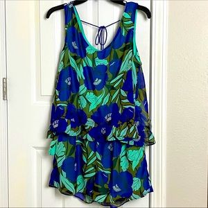 Judith March Floral Romper